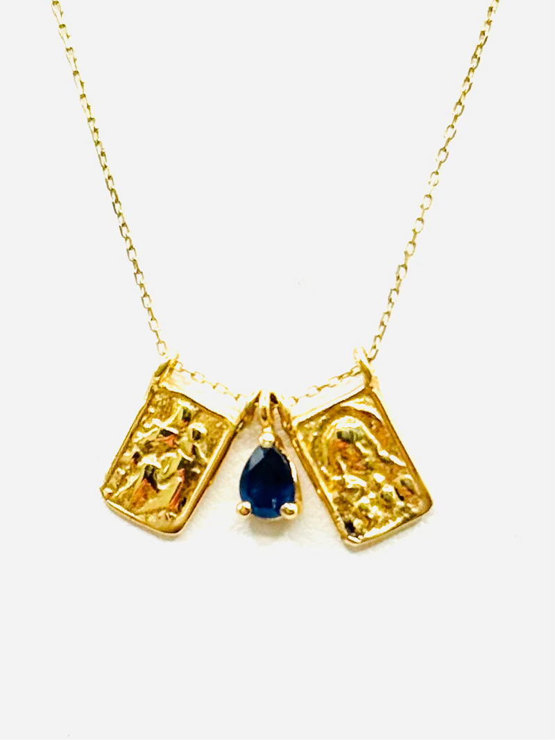 14KT Gold Dainty Scapular