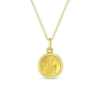 Baptism Medal Necklace