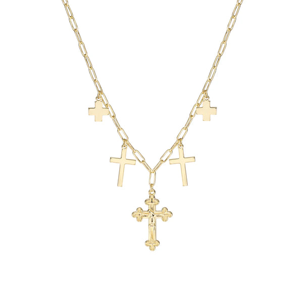 Cross Charm Necklace