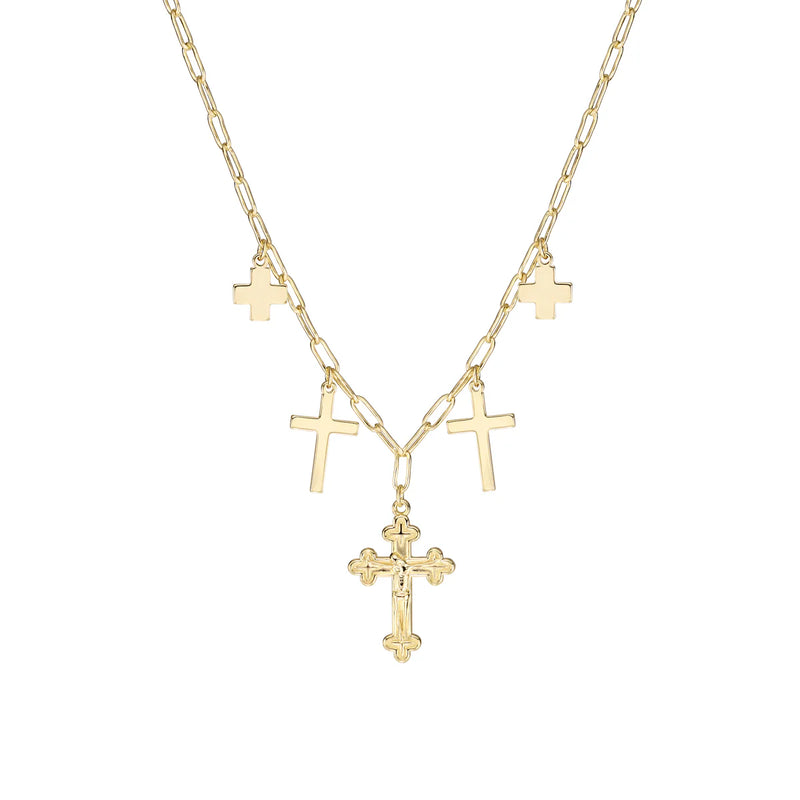 Cross Charm Necklace