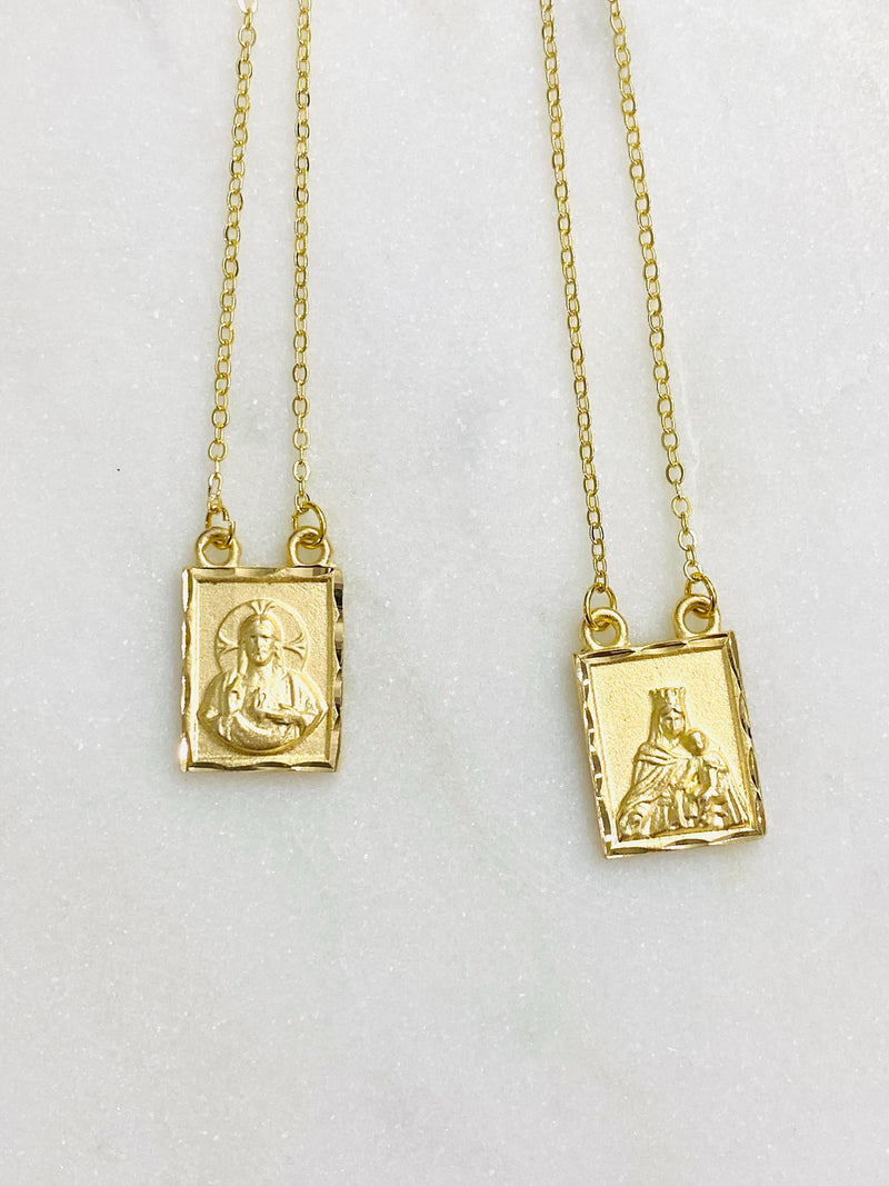 Gold Scapular